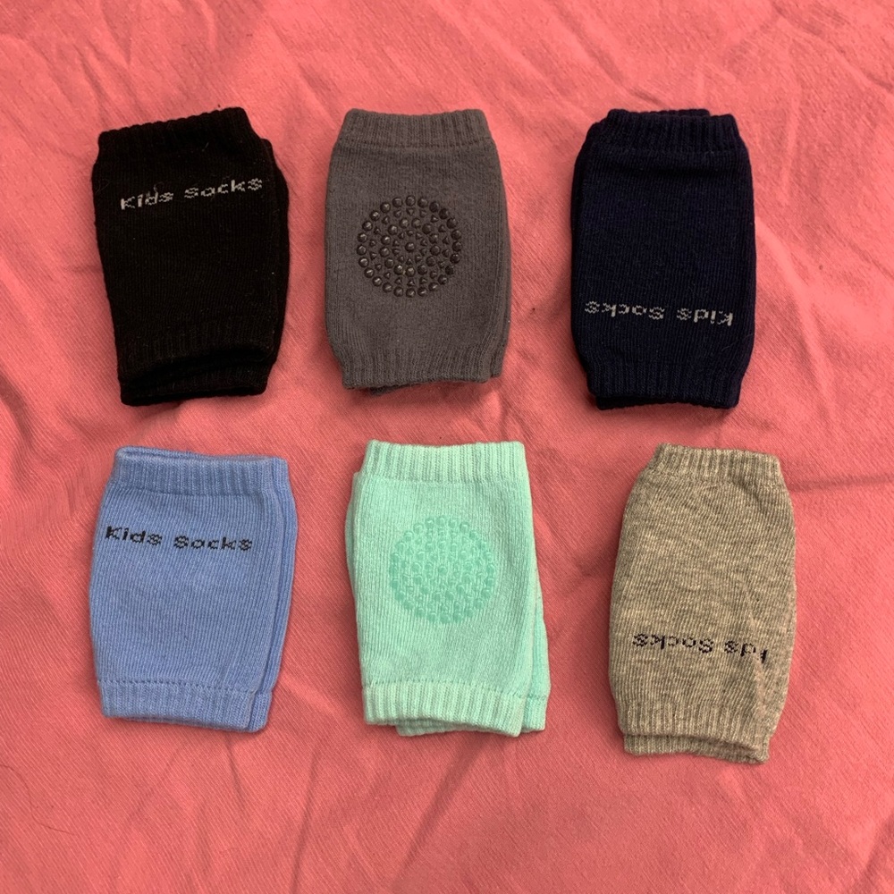 Kid socks - toeless - 6 pair bundle